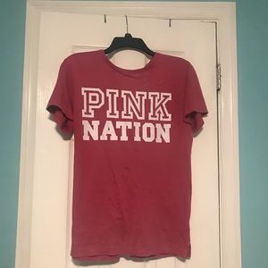 Victoria’s Secret pink shirt